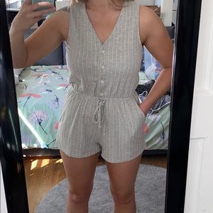 Gray Romper